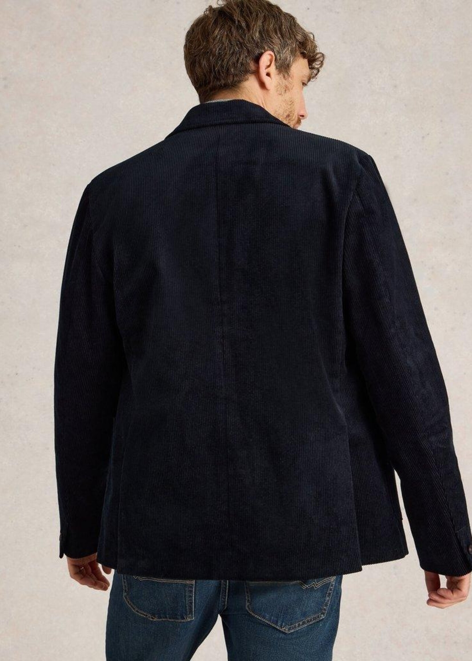White Stuff White Stuff Kirkby Cord Blazer - Dark Navy