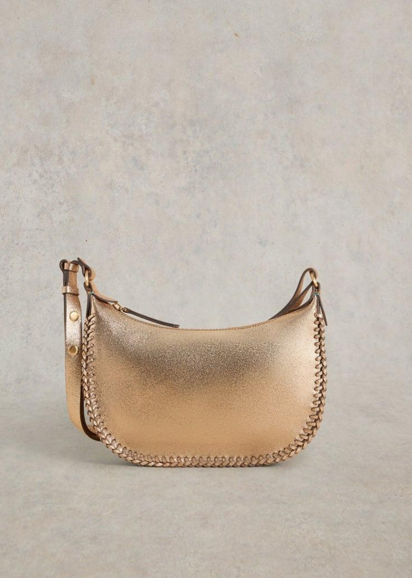 White Stuff White Stuff Suzie Swing Convertible Bag - Gold Metallic