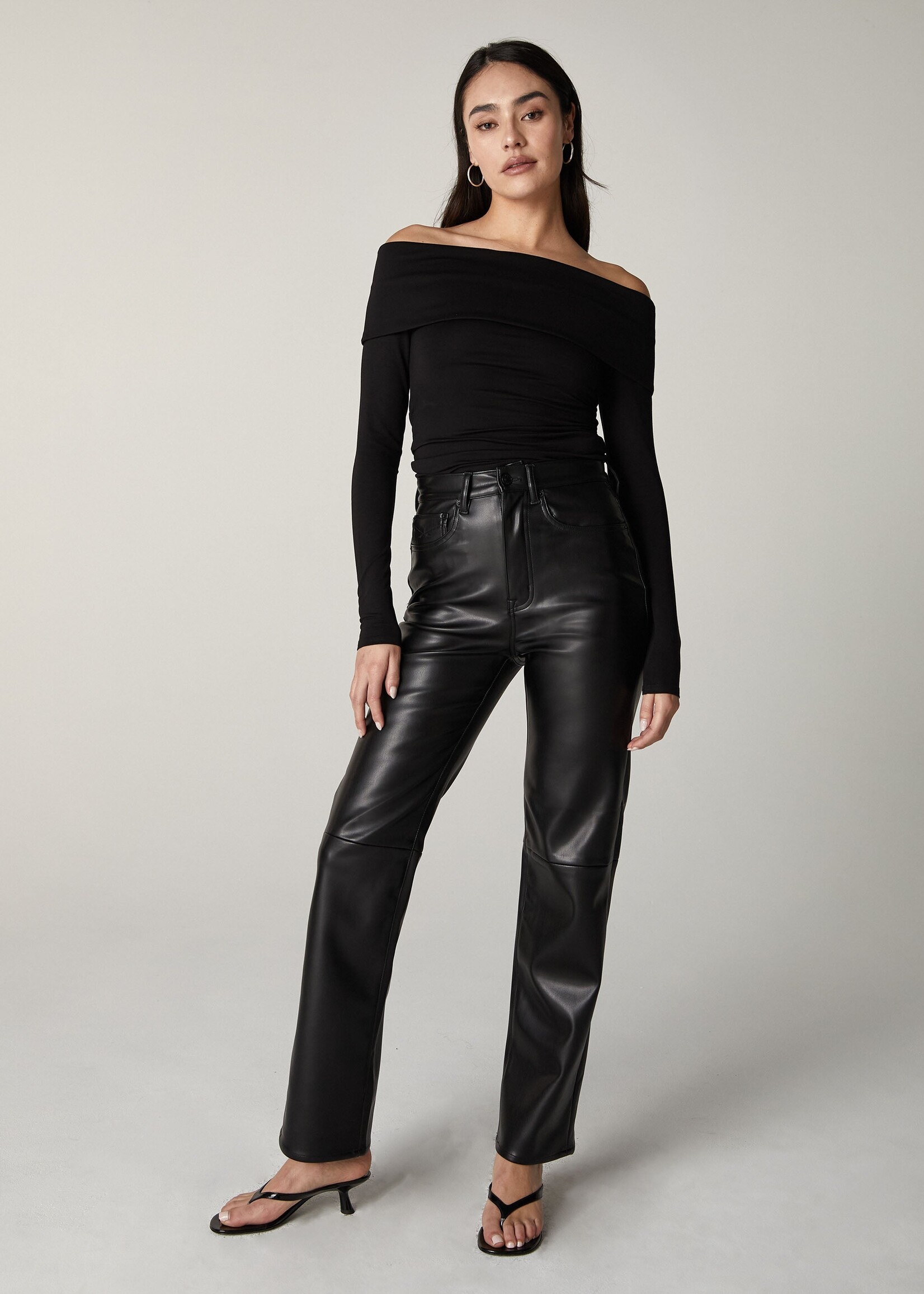 Unpublished Unpublished Rae - Pantalon Droit Taille Haute - After Hours