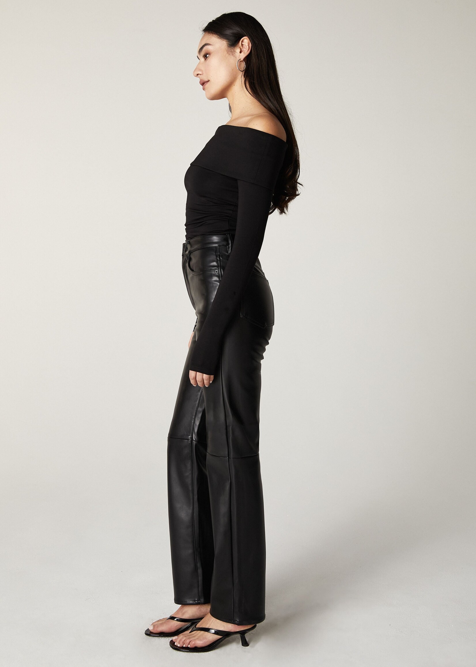 Unpublished Unpublished Rae - Pantalon Droit Taille Haute - After Hours