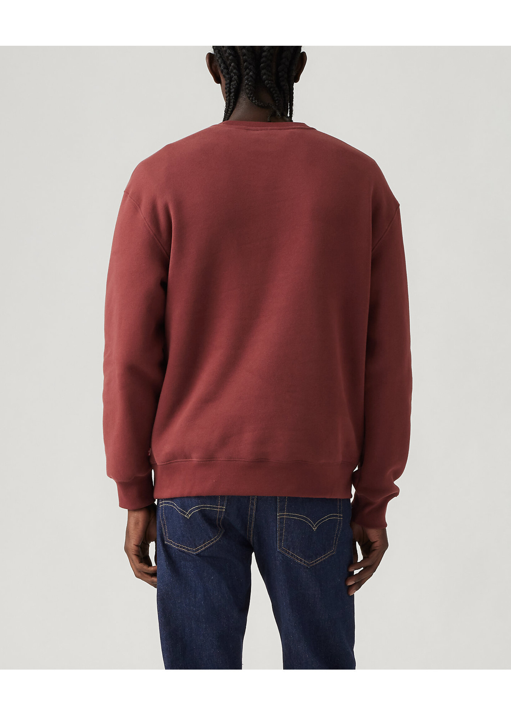 Levi's Levis Relaxed Graphic Crew 90’s Prep Logo - Andora