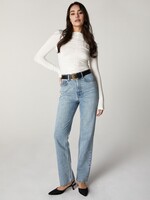 Unpublished Unpublished Pantalon Droit Taille Haute Rae - Nostalgie