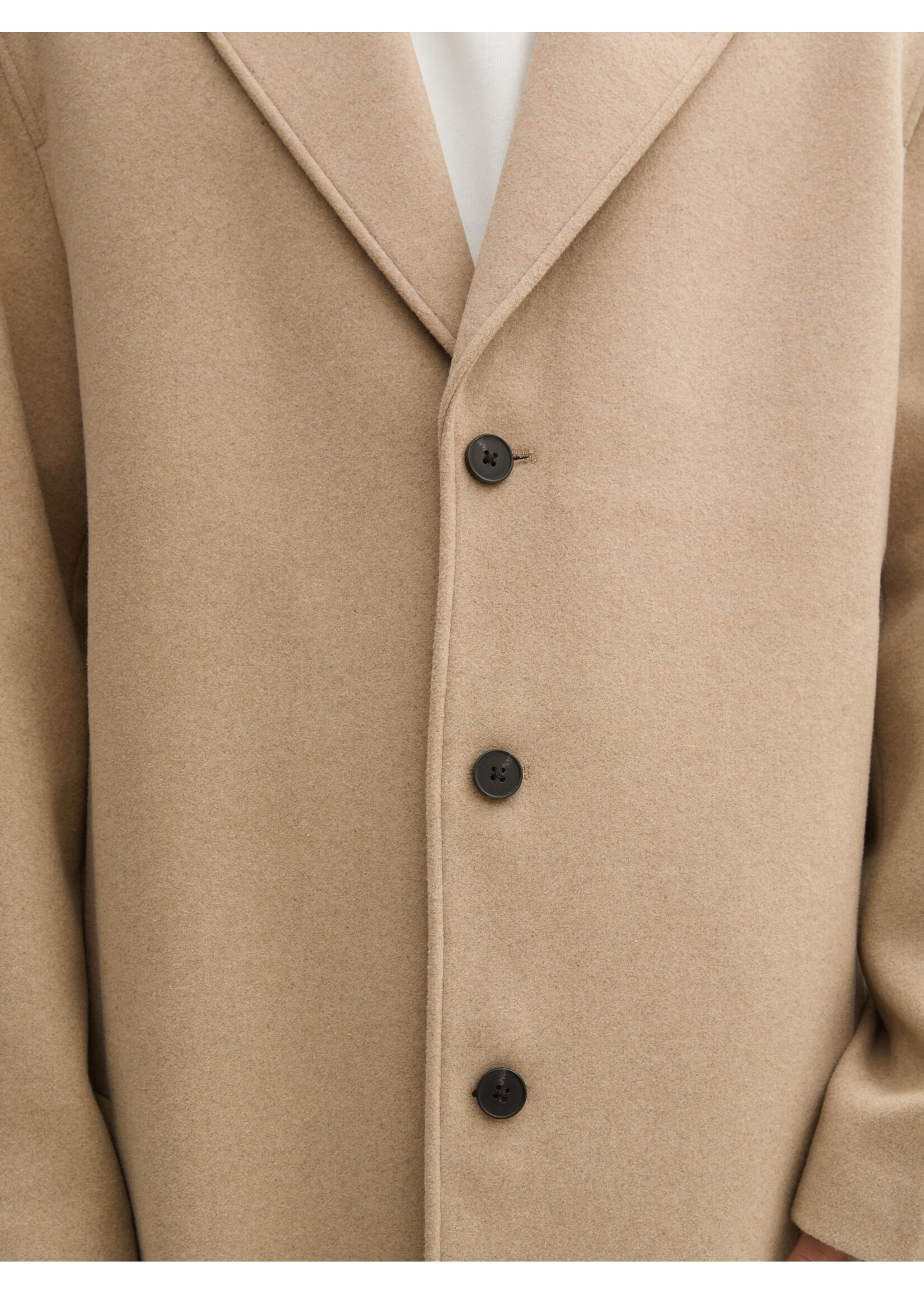 Tom Tailor Tom Tailor Manteau En Laine Décontracté - Foggy Beige