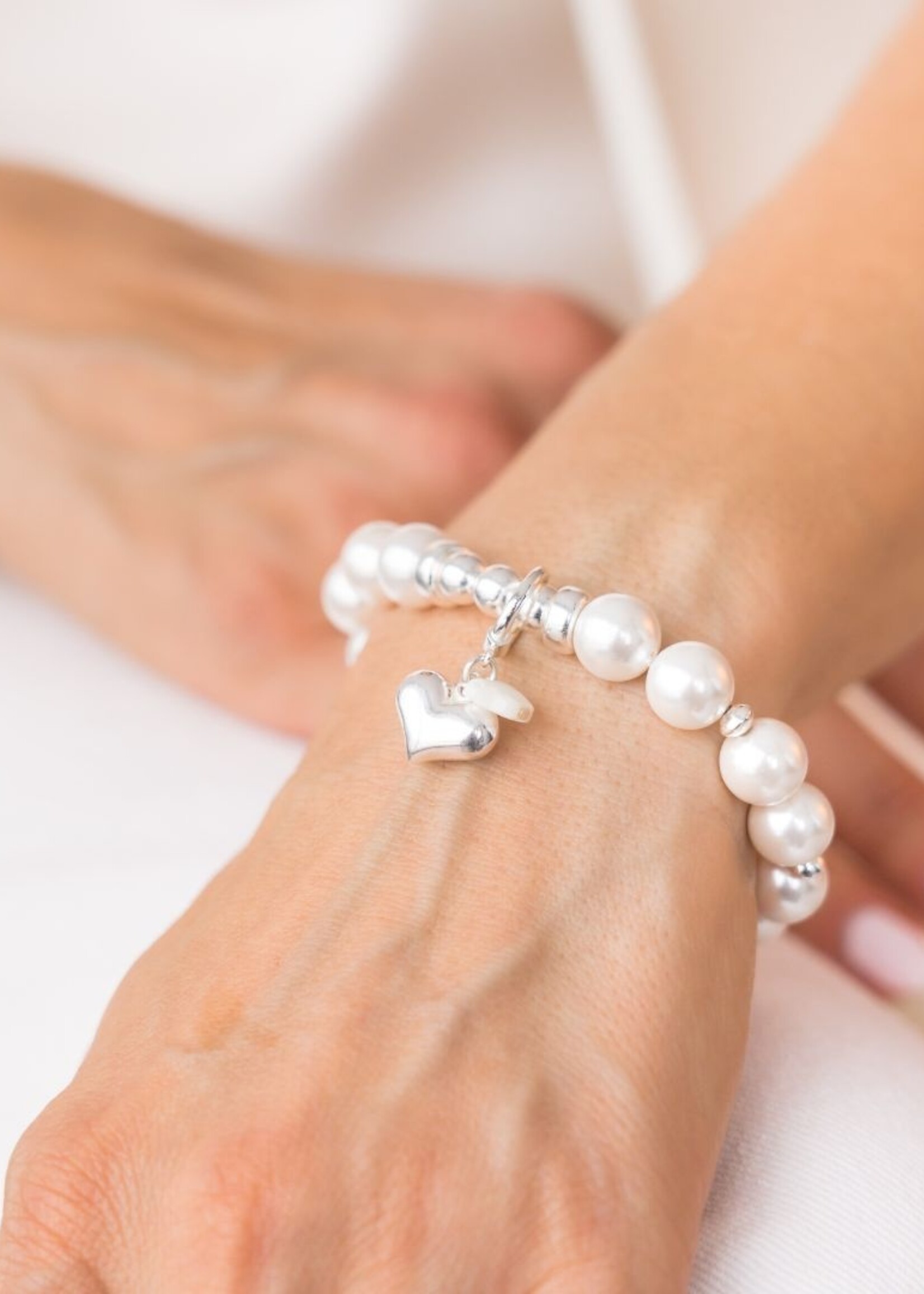 Be-Blue Be Lovely Bracelet - Silver