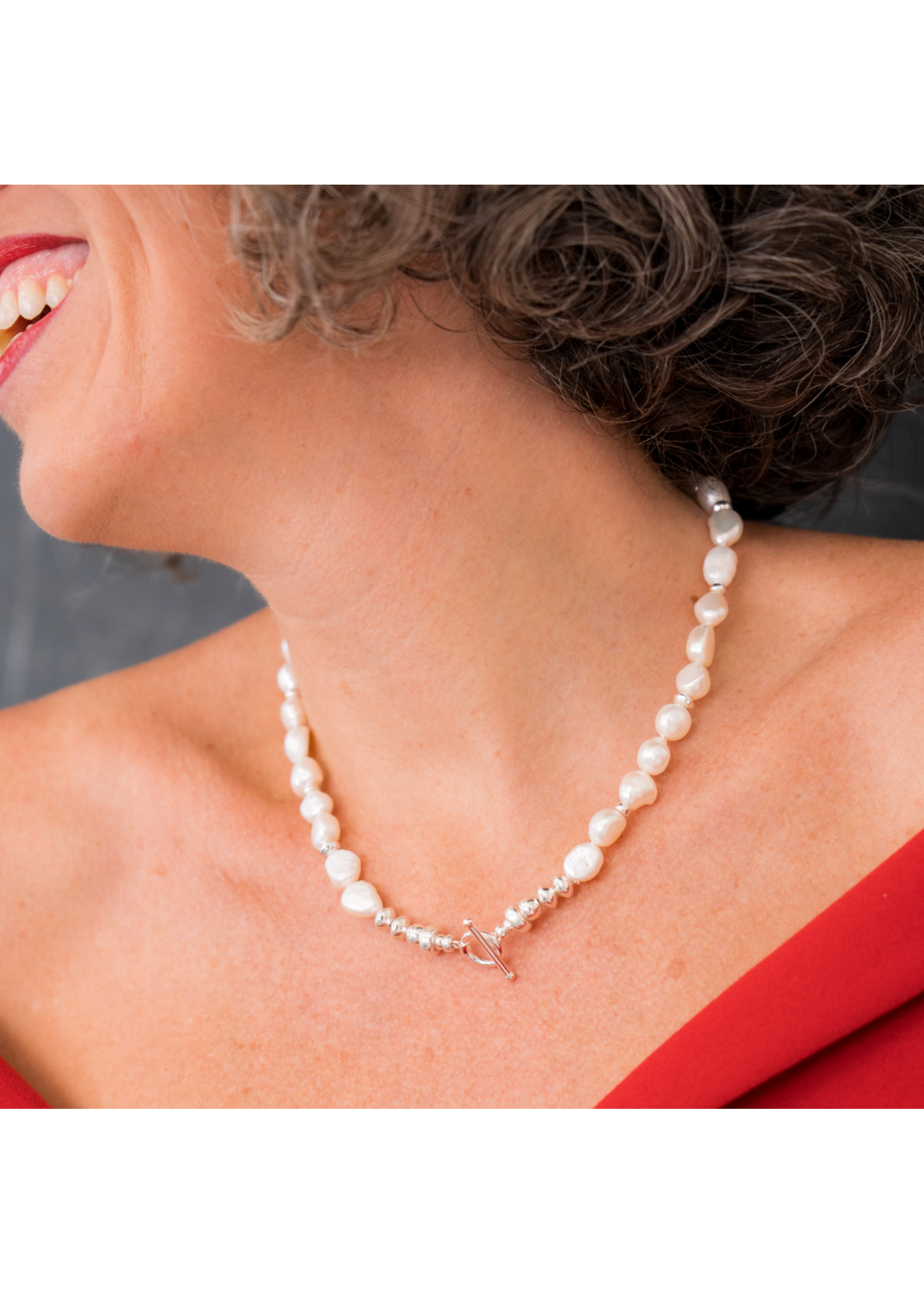 Be-Blue Be Ageless Necklace (Not So Quiet)  - Silver