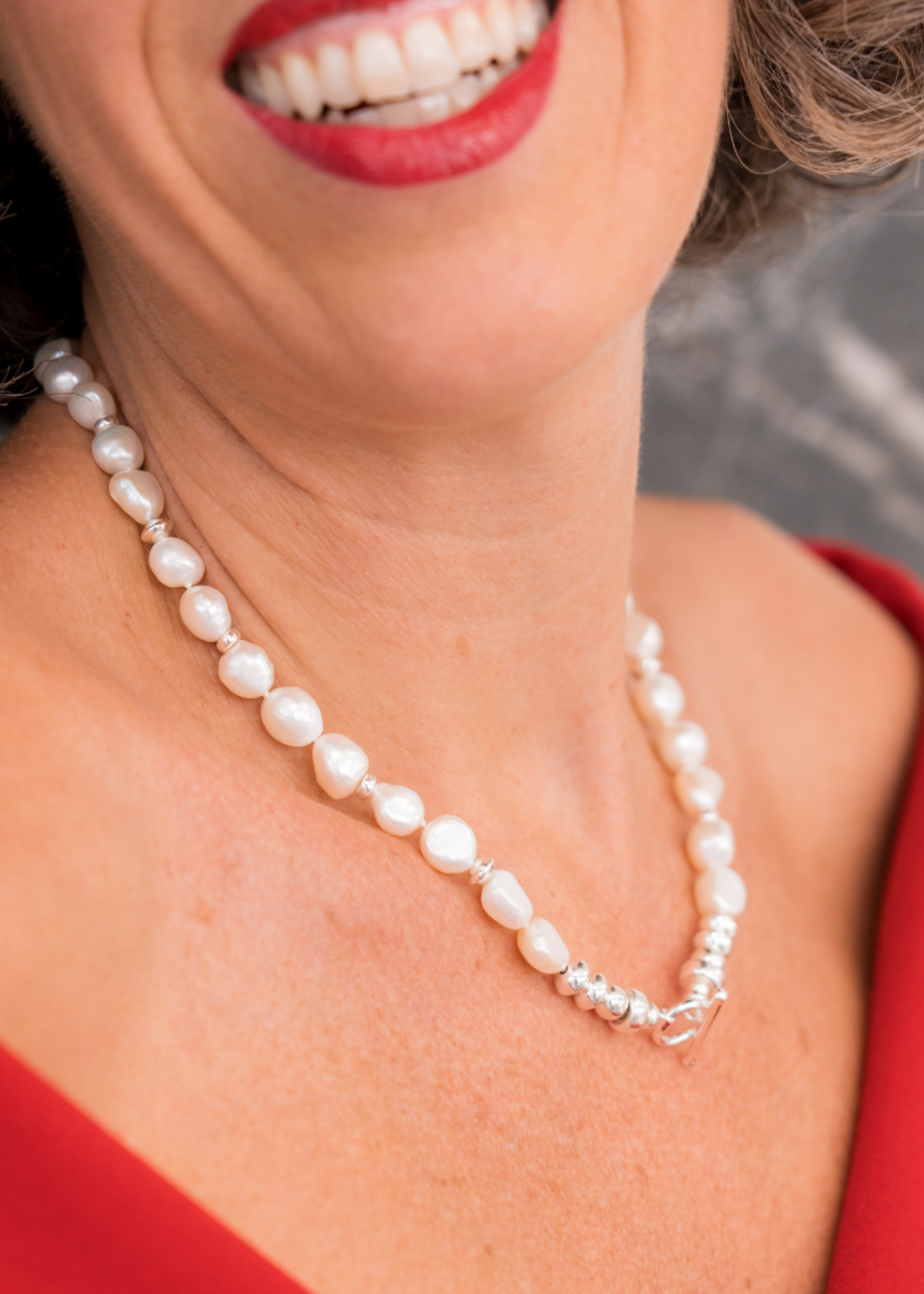 Be-Blue Collier Be Ageless (Not So Quiet) - Argent