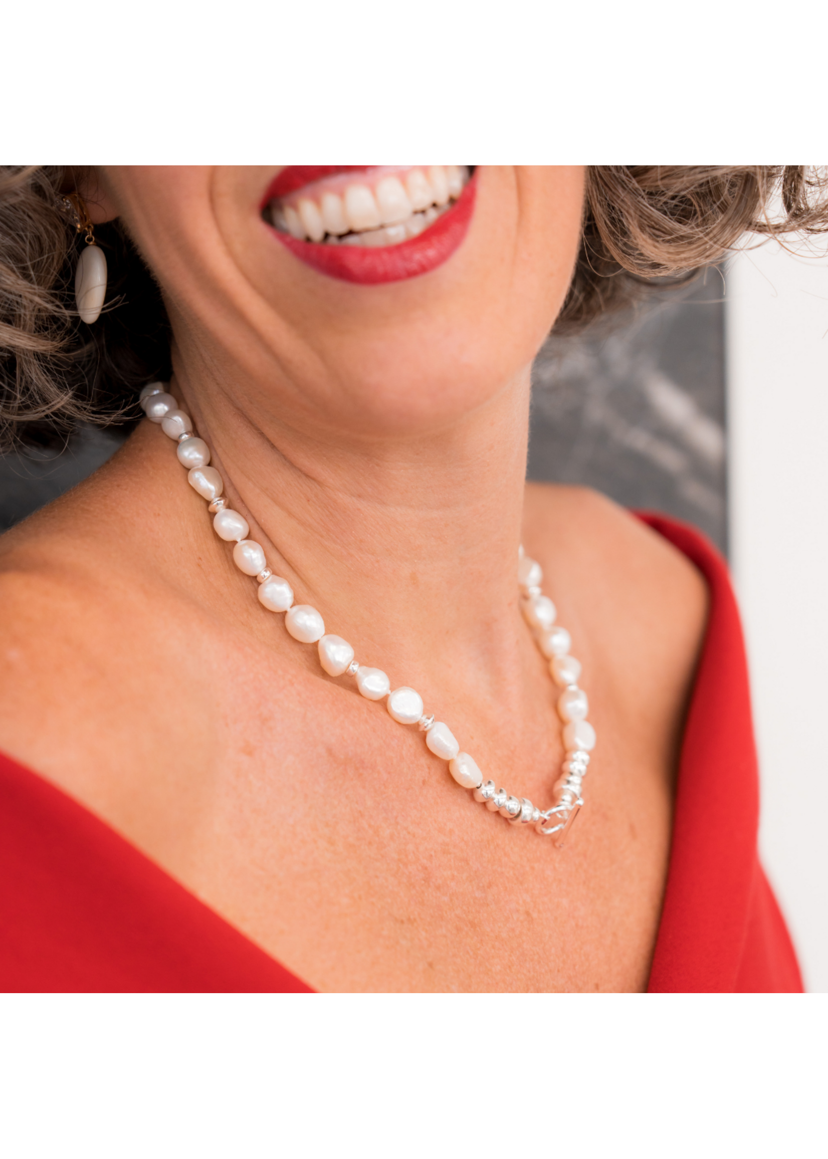 Be-Blue Be Ageless Necklace (Not So Quiet)  - Silver
