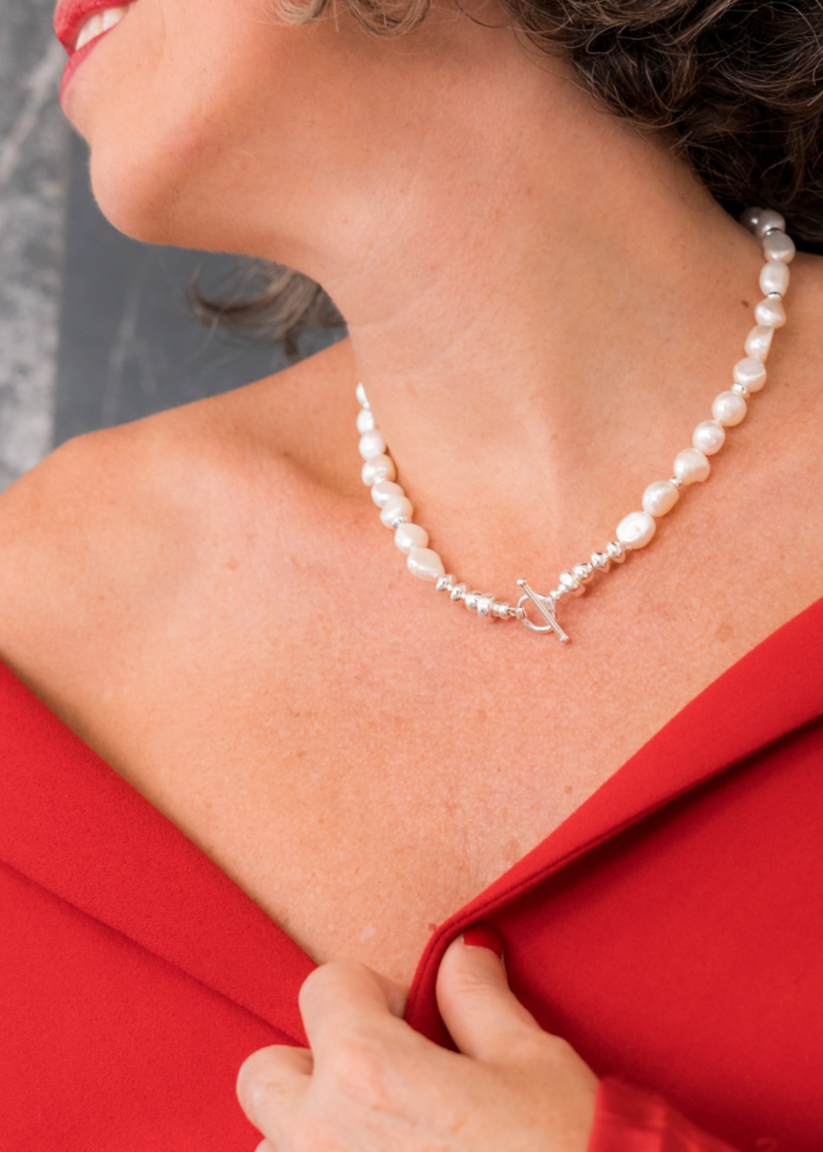 Be-Blue Collier Be Ageless (Not So Quiet) - Argent