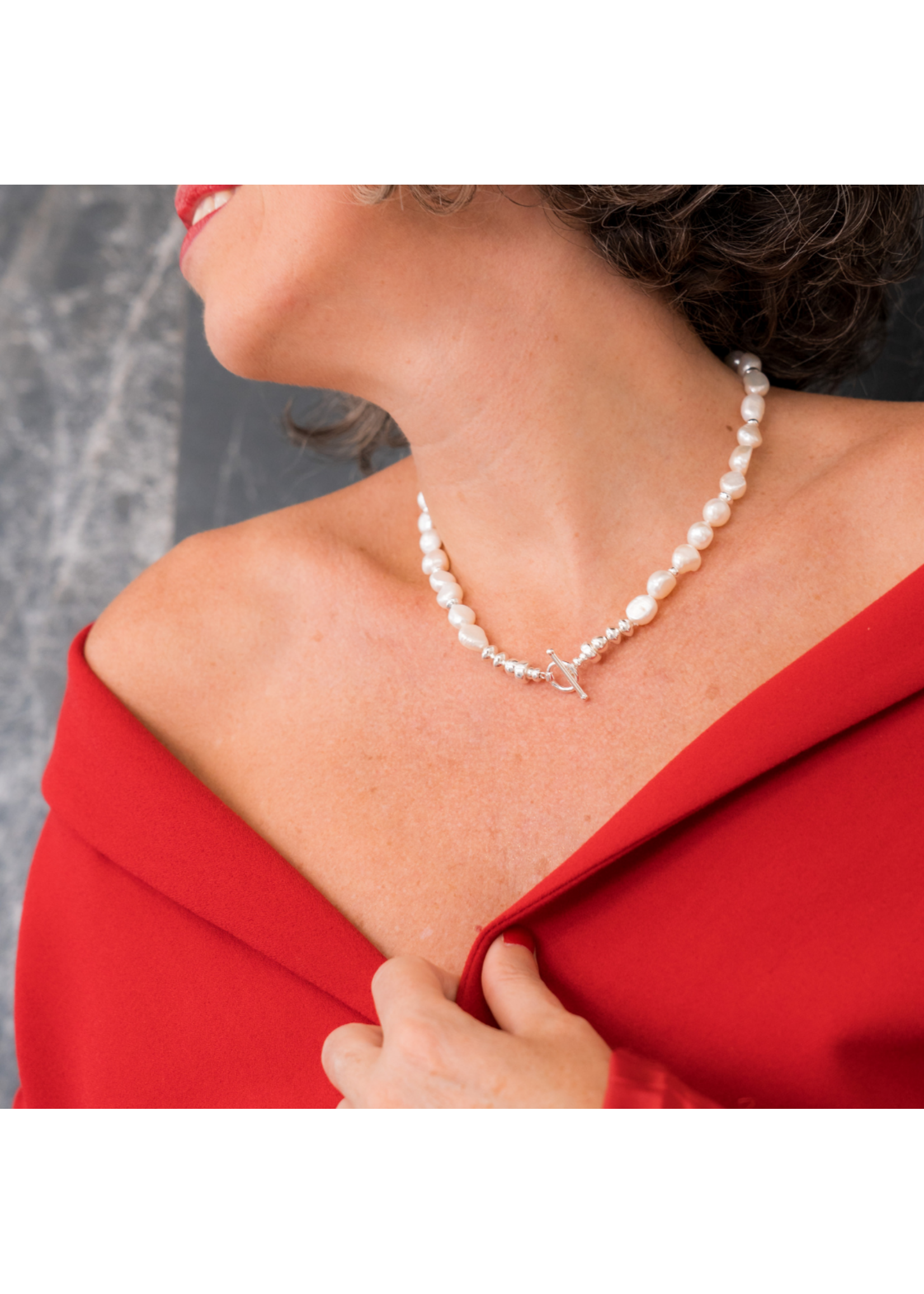 Be-Blue Collier Be Ageless (Not So Quiet) - Argent