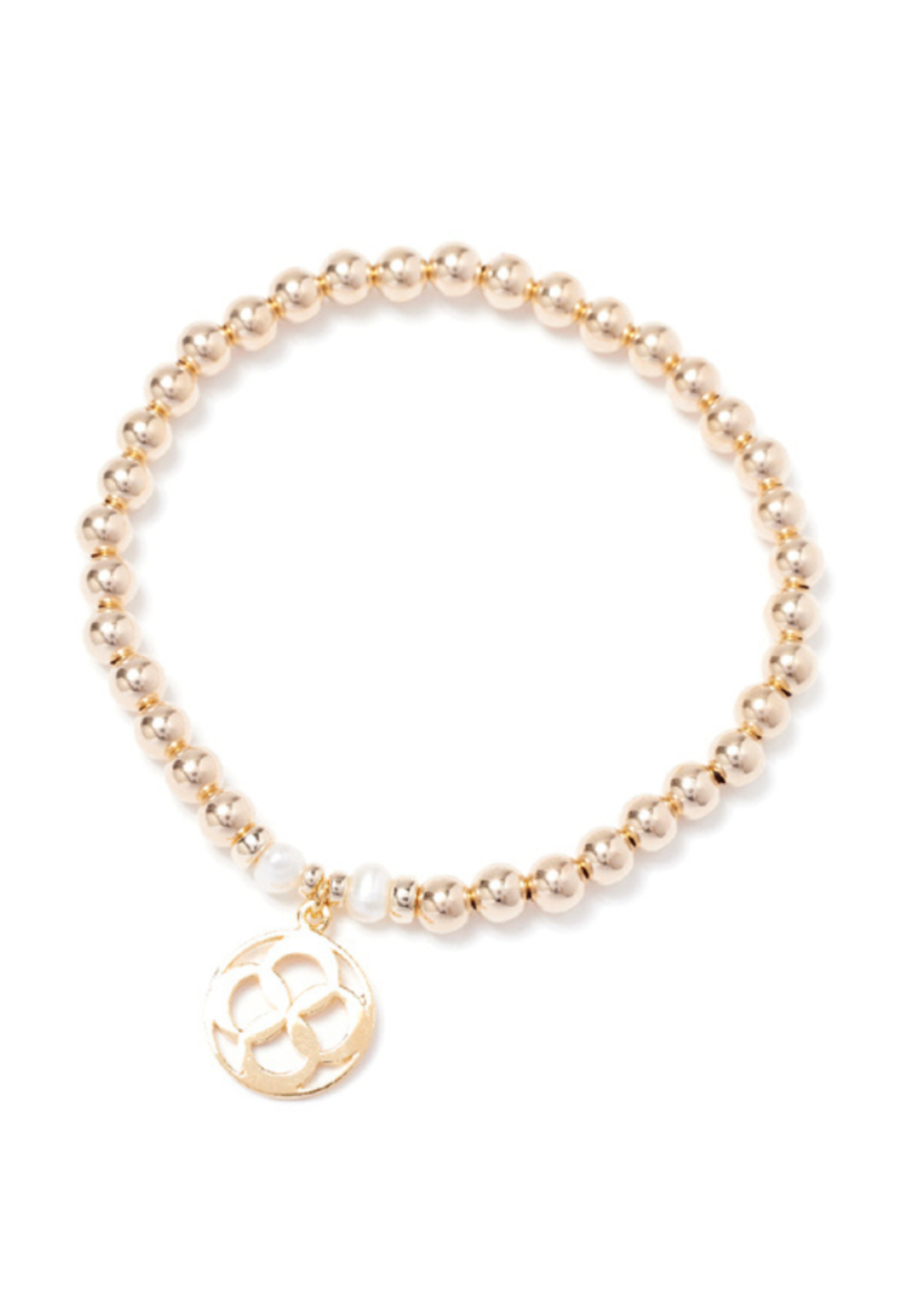 Be-Blue Bracelet Be Charmed - Or