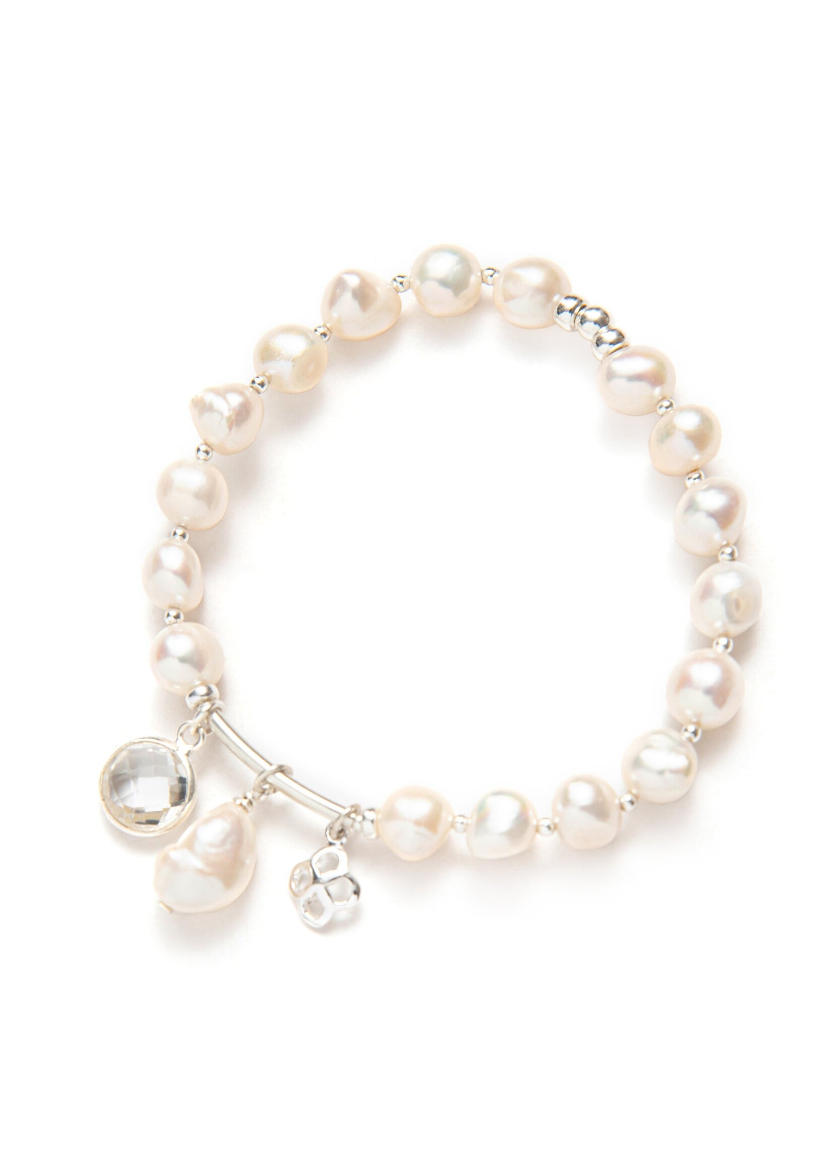 Be-Blue Be Alive Bracelet - Silver
