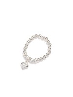 Be-Blue Be Tender Elastic Ring - Silver