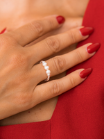 Be-Blue Bague Soyez Courageux - Argent