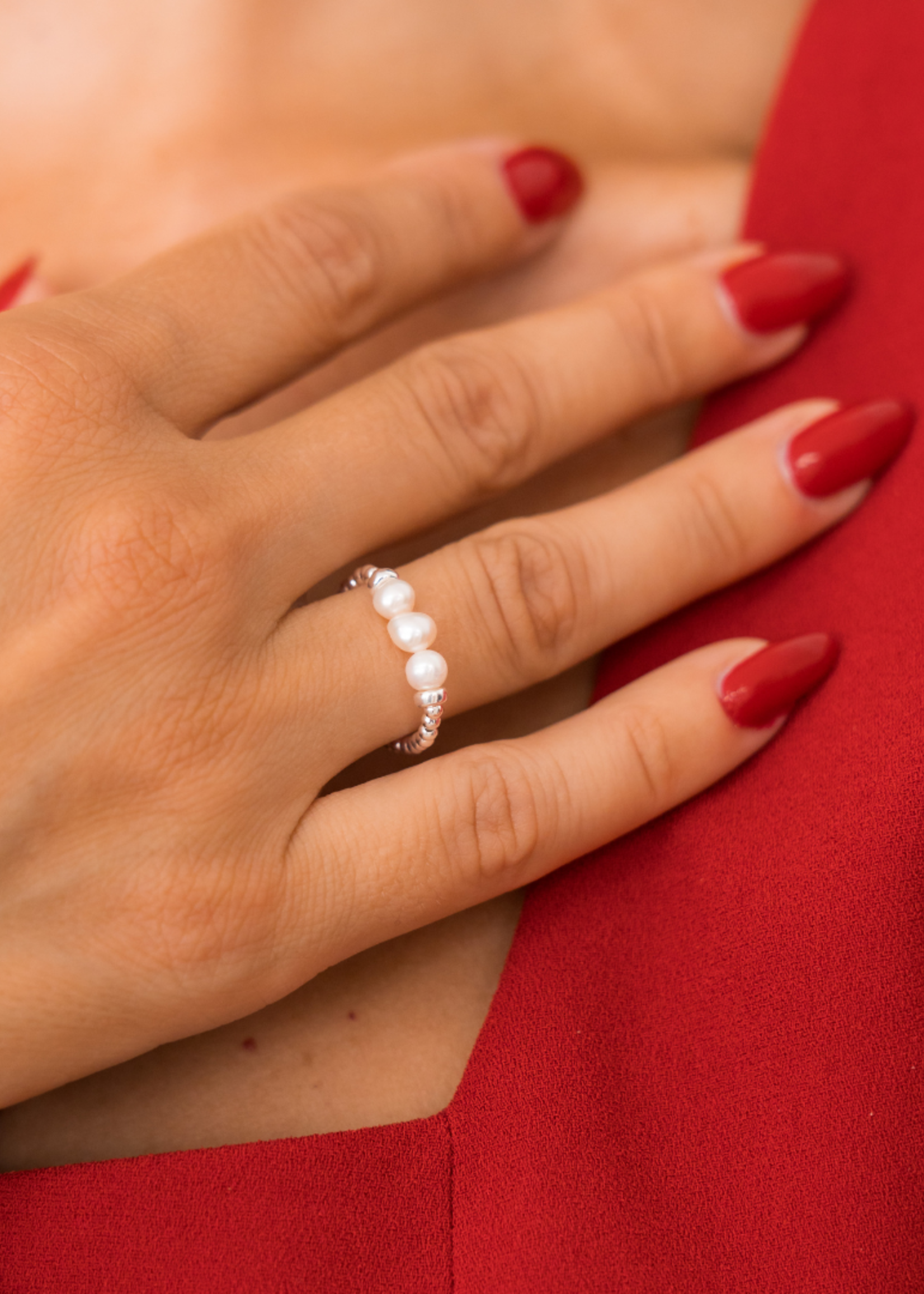 Be-Blue Bague Soyez Courageux - Argent