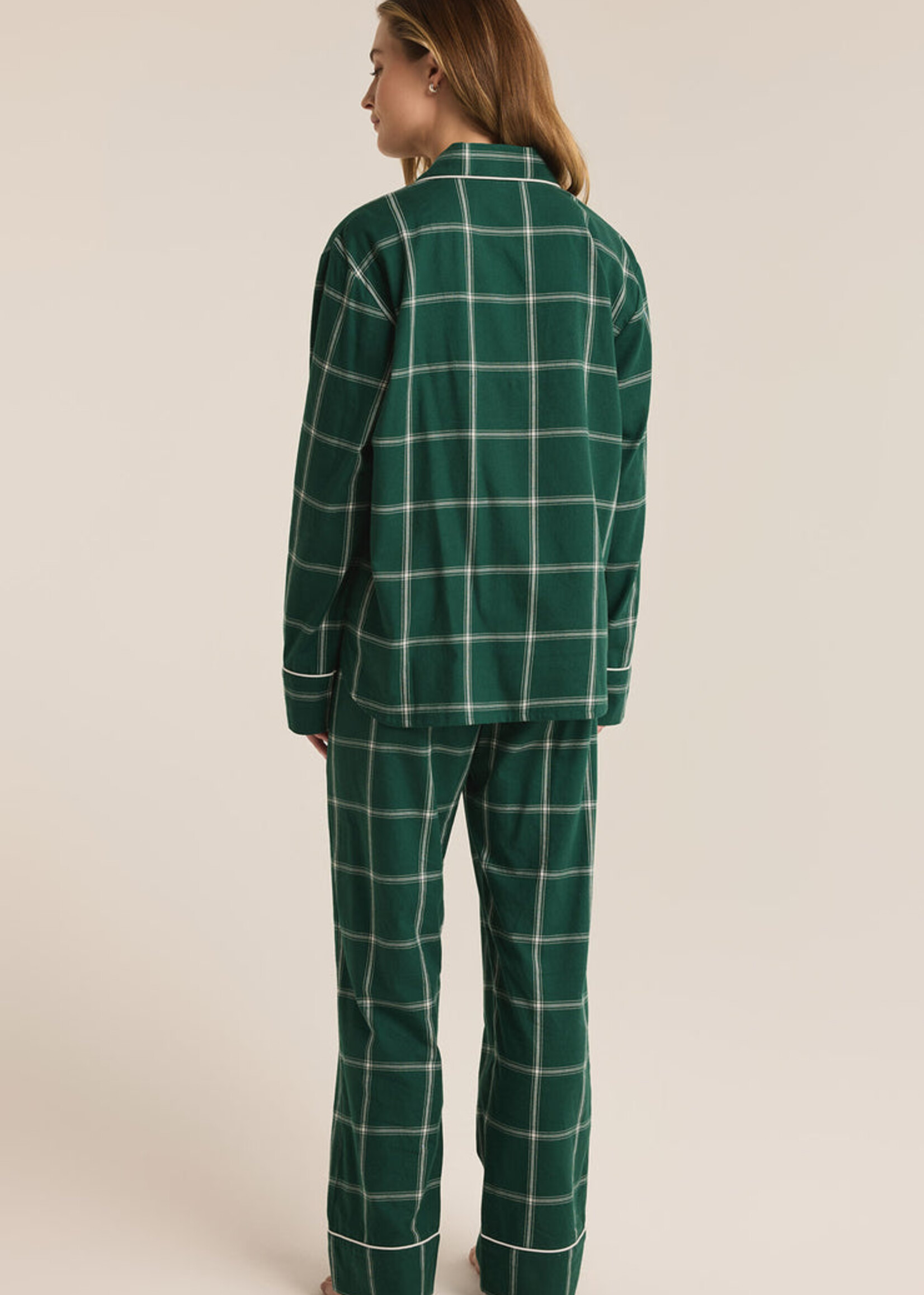 Z-Supply Z-Supply Ensemble Pyjama À Carreaux Dreamer - Noble Fir