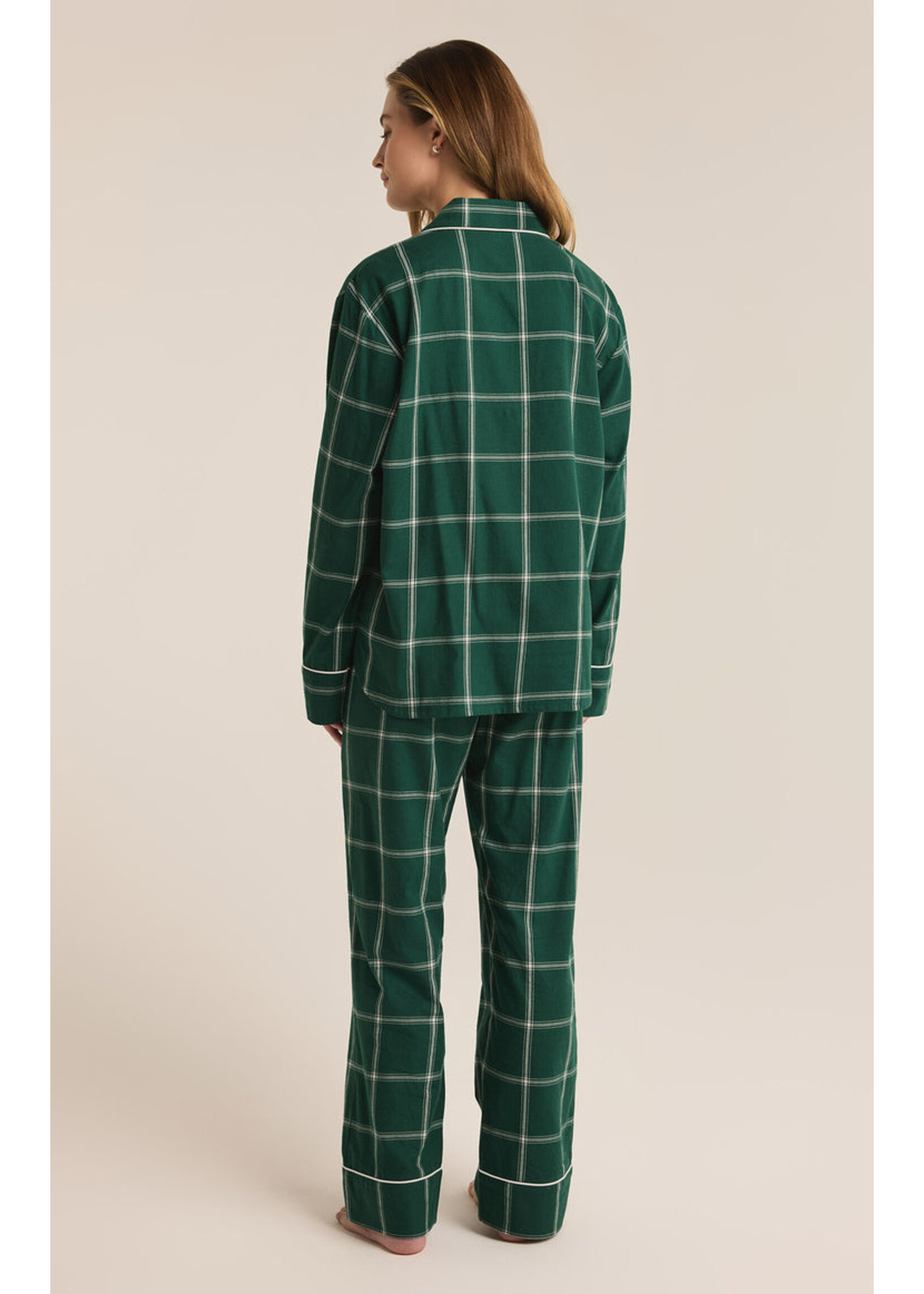 Z-Supply Z-Supply Dreamer Plaid Set - Noble Fir