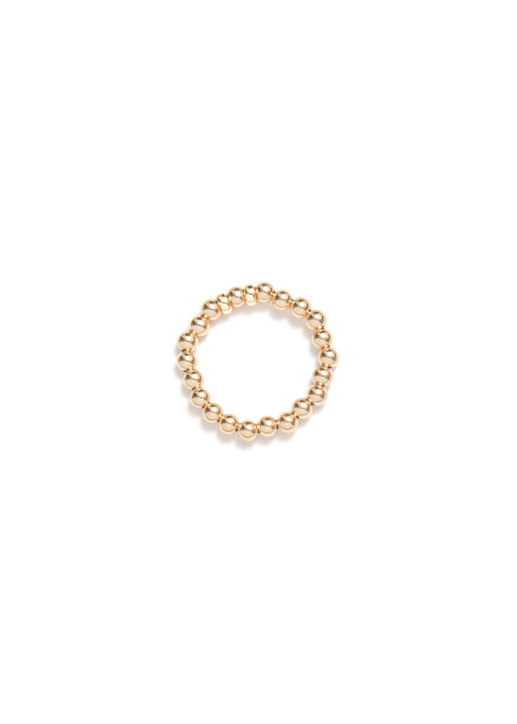 Be-Blue Be Timeless Elastic Ring - Gold
