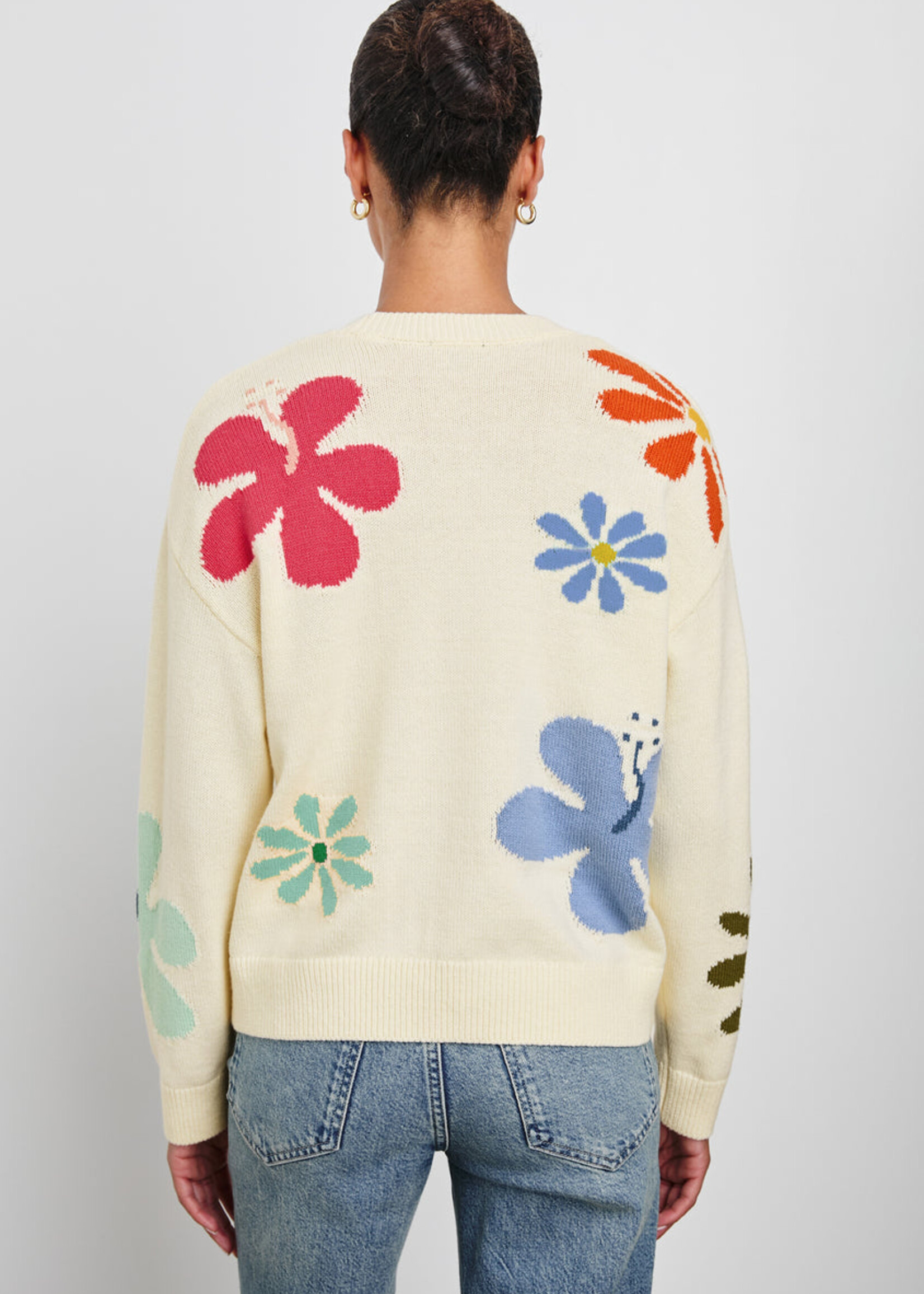 Rails Rails Zoey Sweater - Ivory Hibiscus
