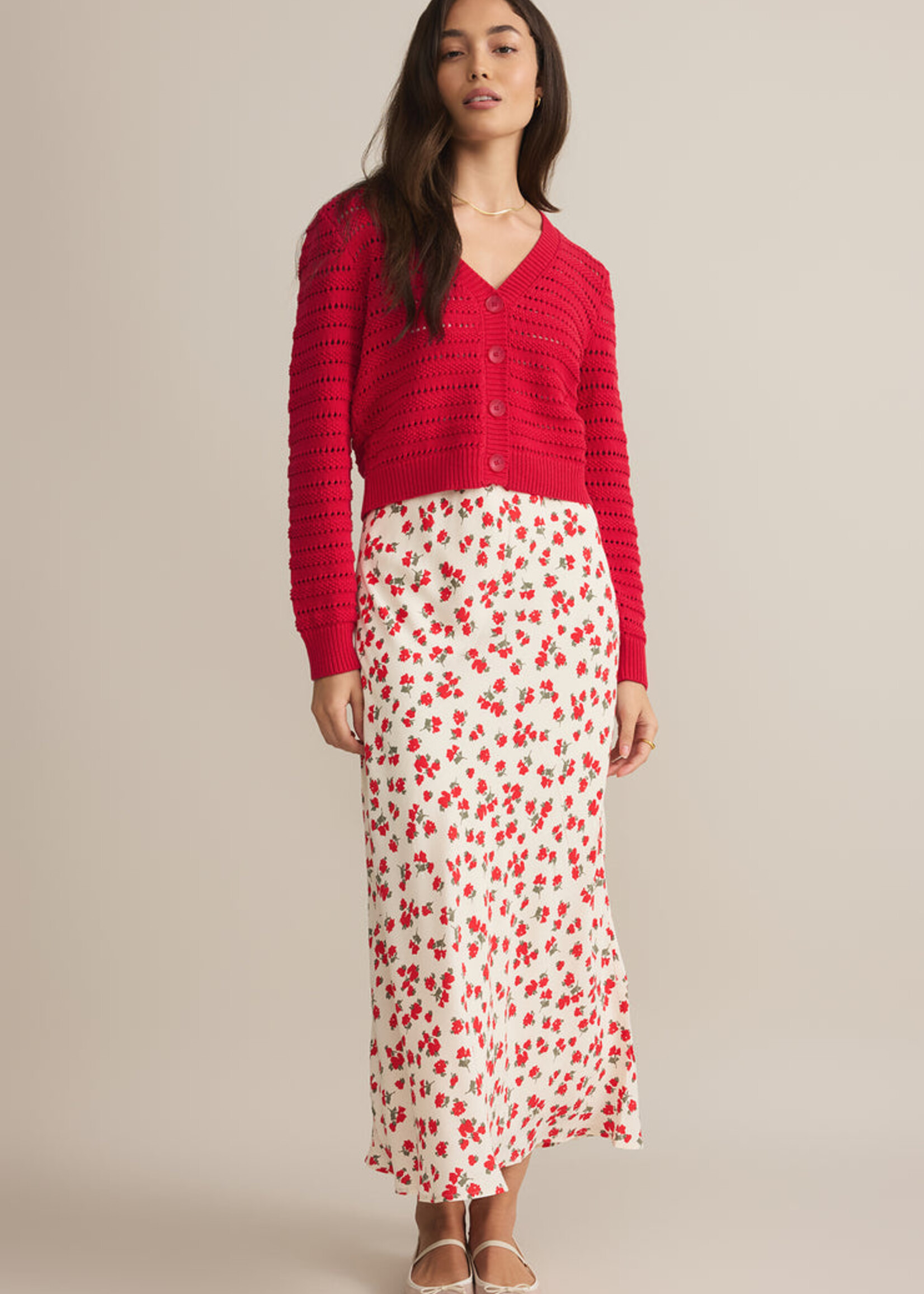 Z-Supply Z-Supply Romance Cardigan - Cherry