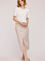 Gentle Fawn Georgia Denim Skirt - Pebble