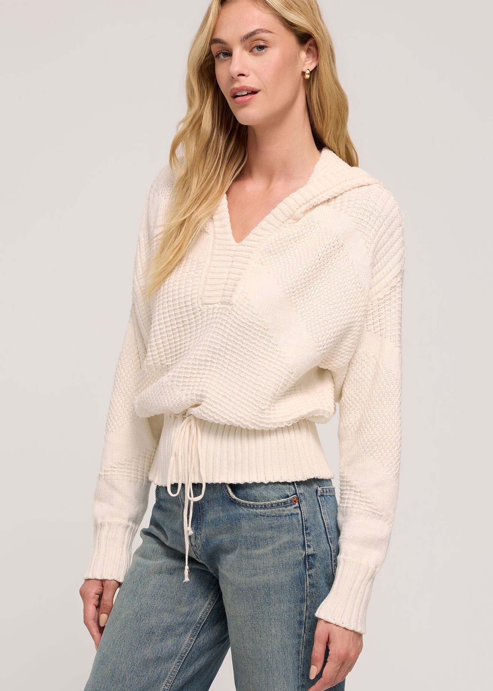 Z-Supply Z-Supply Cota Hoodie Sweater - Sea Salt