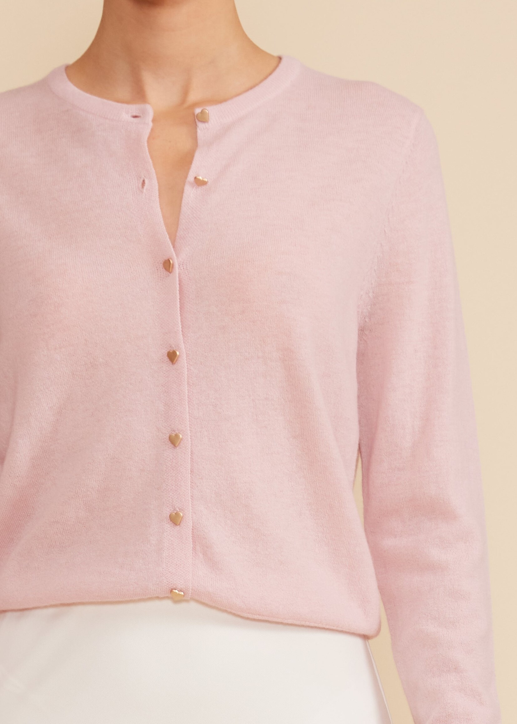Lucy Paris Lucy Paris Gilet Betsy - Rose Clair