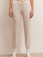 Z-Supply Z-Supply Pantalon De Jogging En Molleton Modal Off Duty - Avoine Clair
