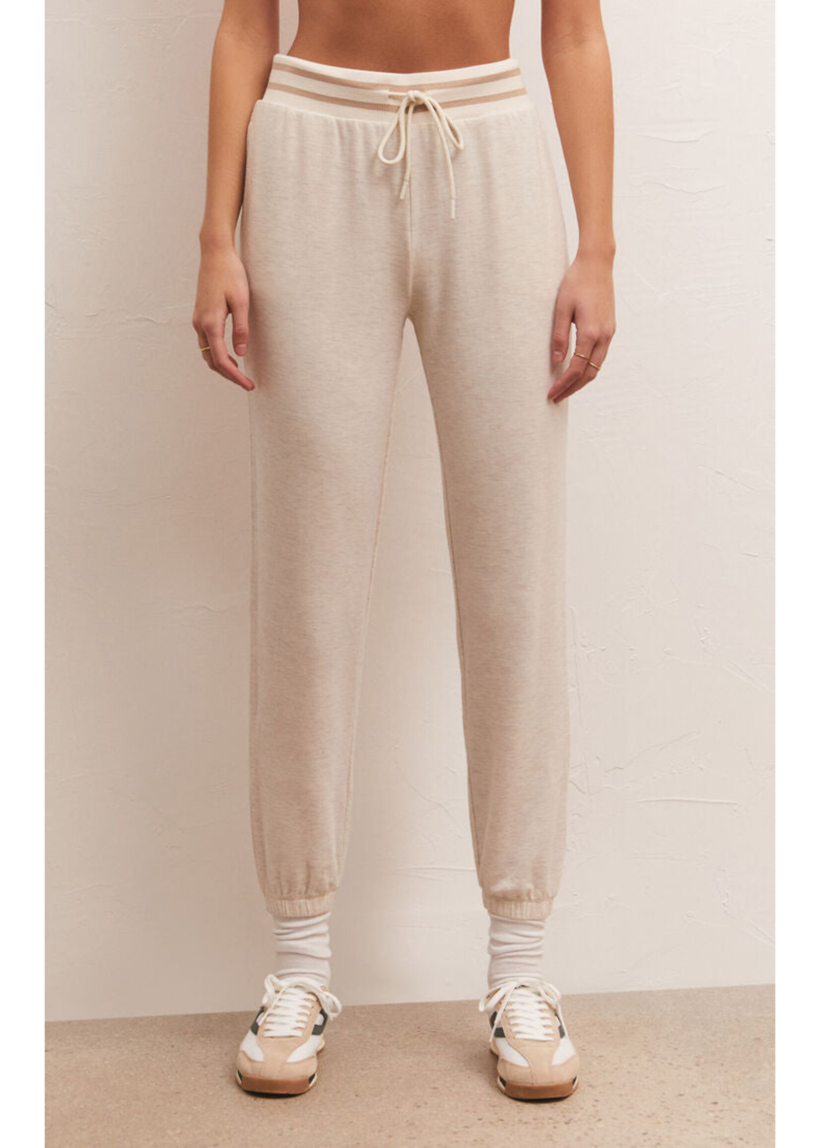 Z-Supply Z-Supply Off Duty Modal Fleece Jogger - Light Oatmeal