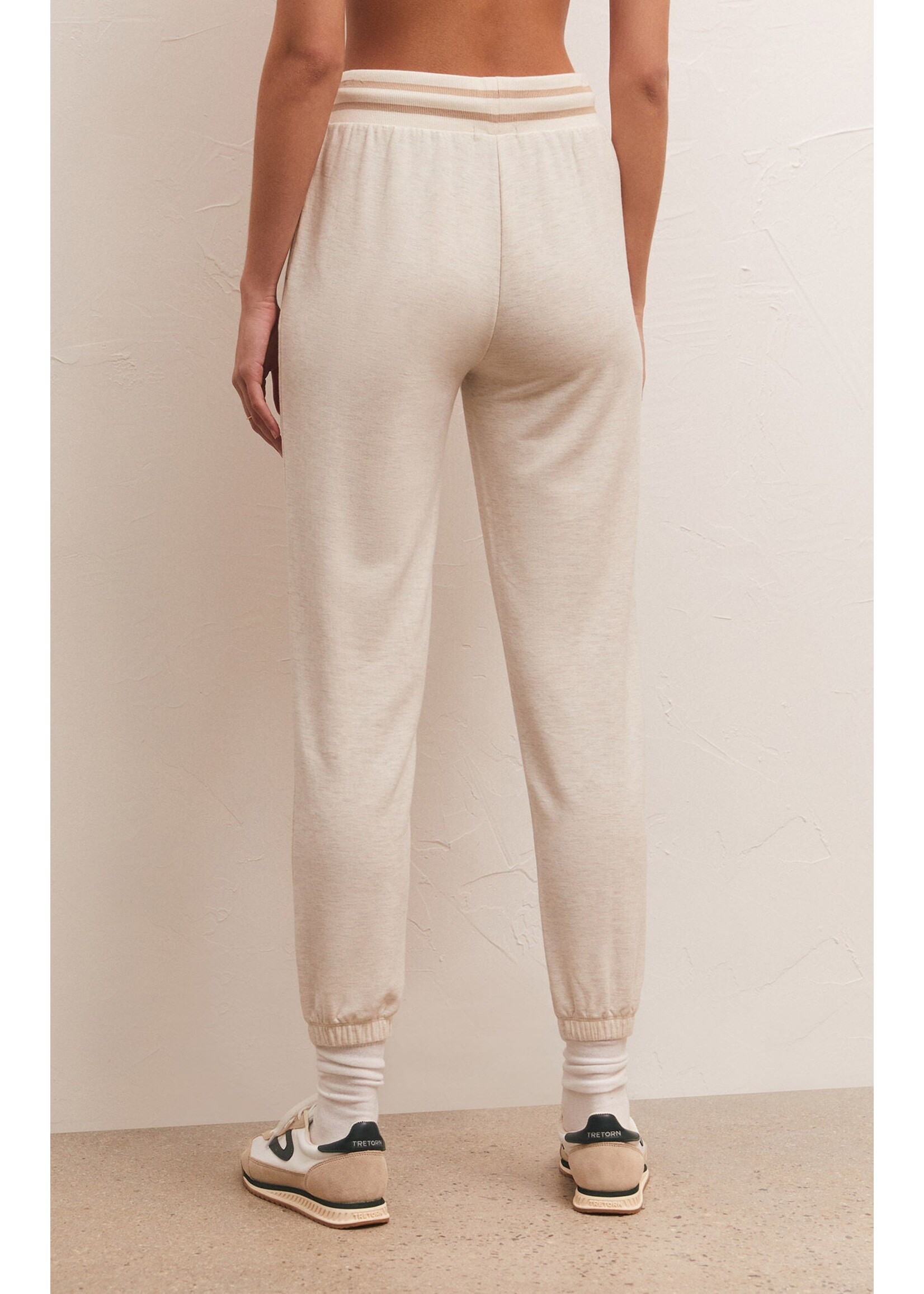 Z-Supply Z-Supply Pantalon De Jogging En Molleton Modal Off Duty - Avoine Clair
