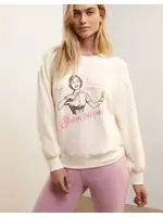 Z-Supply Z-Supply Sweat-Shirt Décontracté Couleur Champagne - Bone