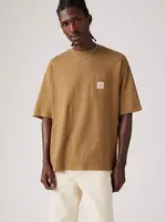 Levi's Levi's T-Shirt De Travail À Manches Courtes - Hermine / Marron