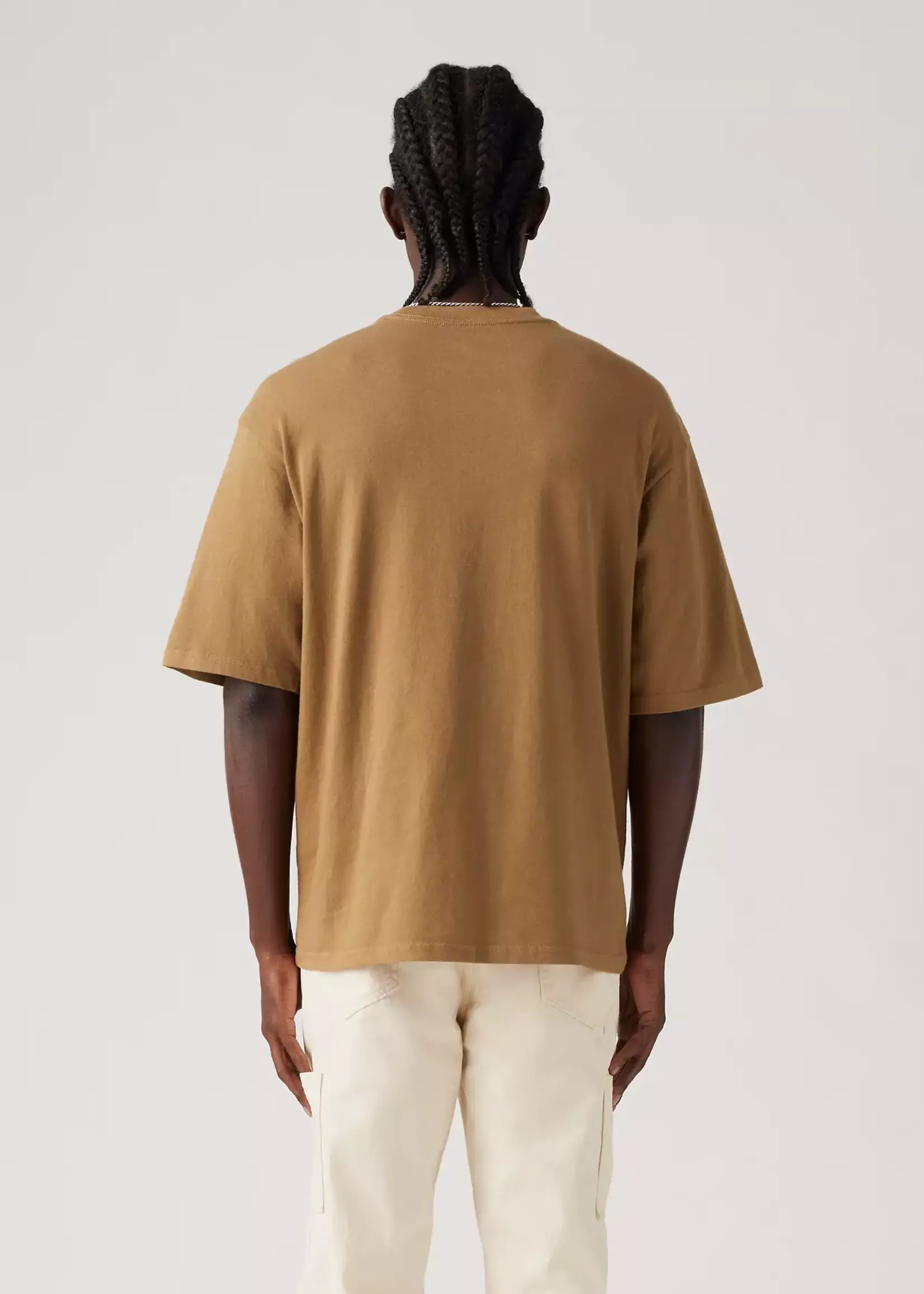 Levi's Levi's T-Shirt De Travail À Manches Courtes - Hermine / Marron