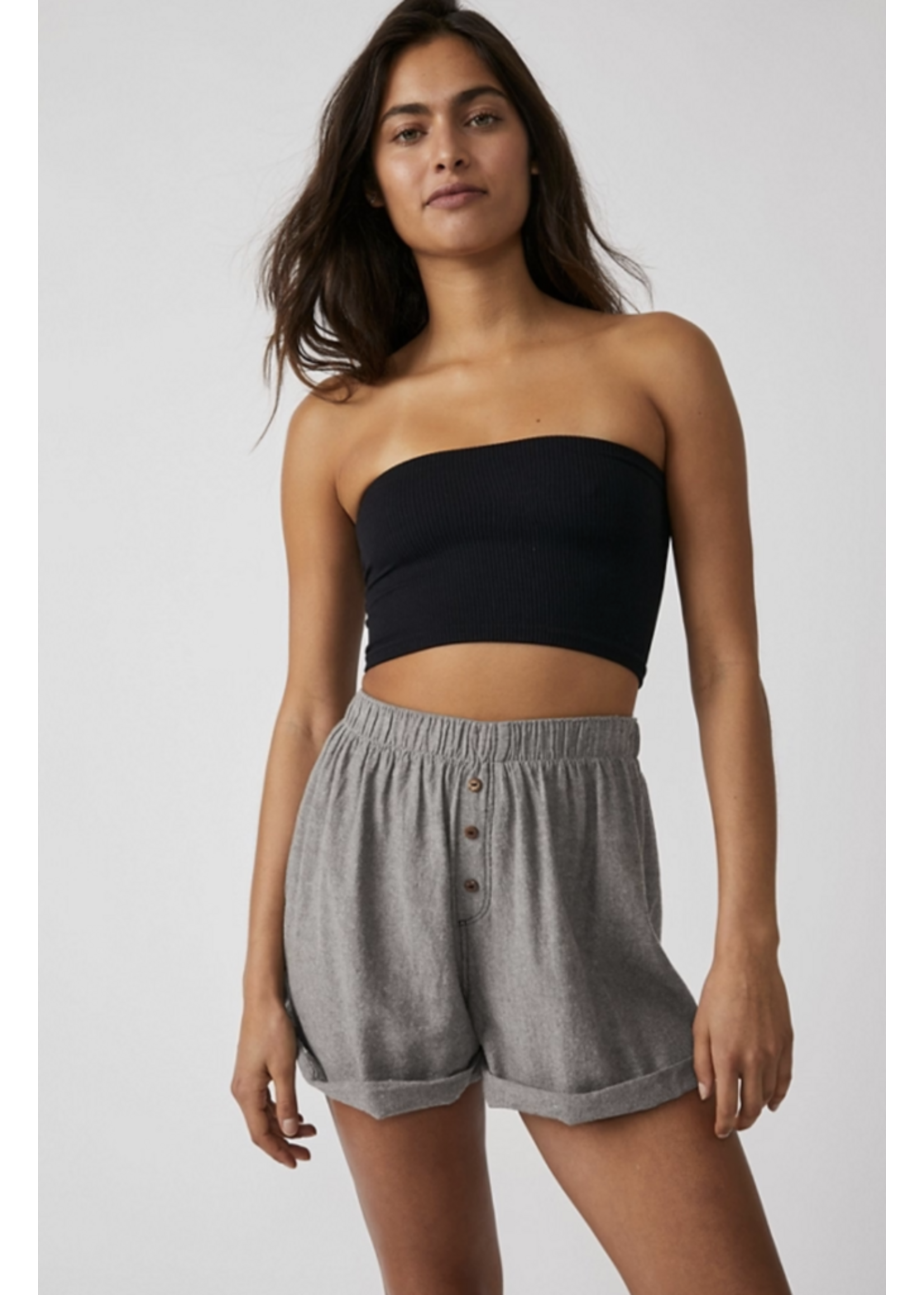 Free People Free People Haut Tube Amelia - Noir