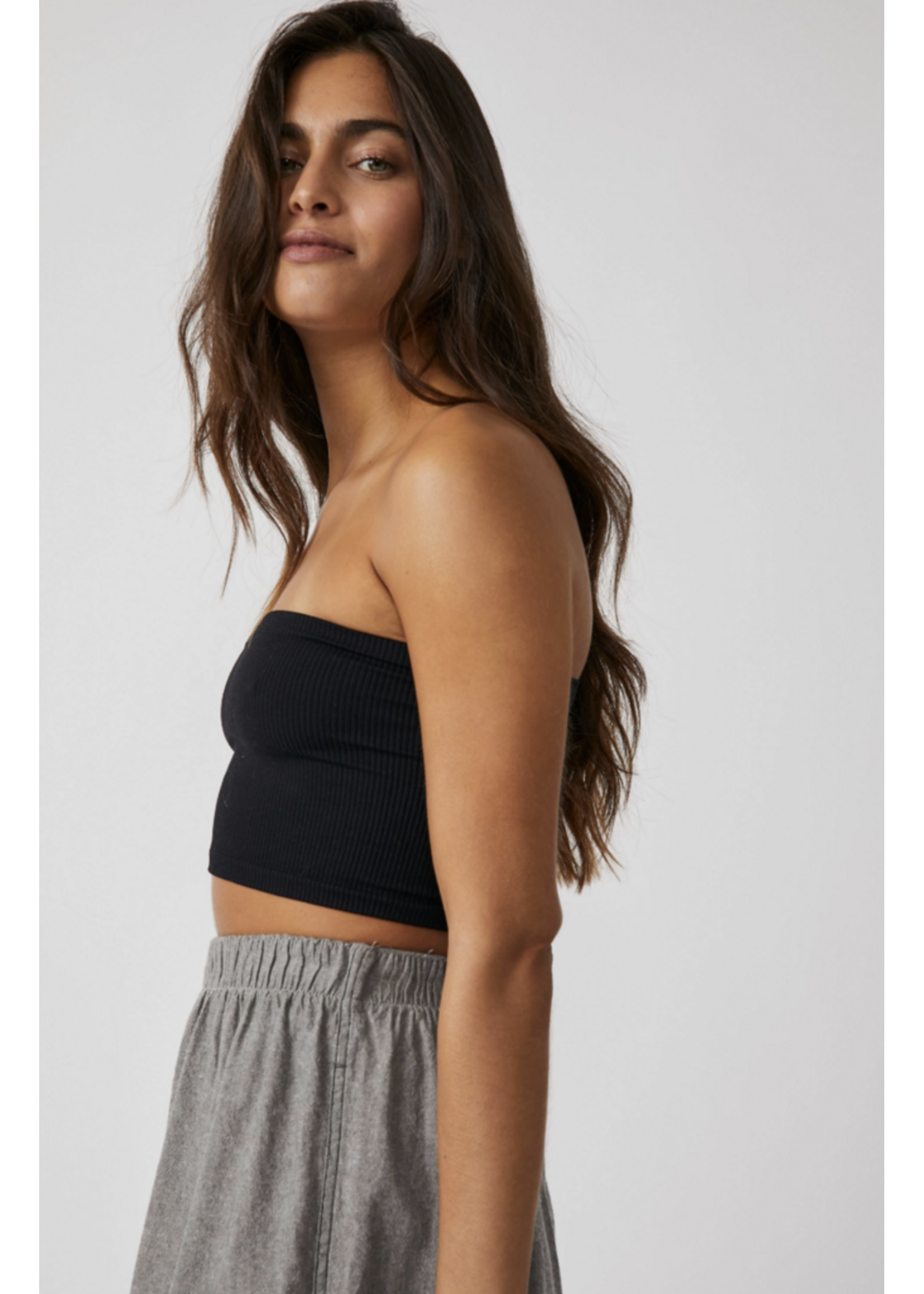 Free People Free People Amelia Tube Top - Black
