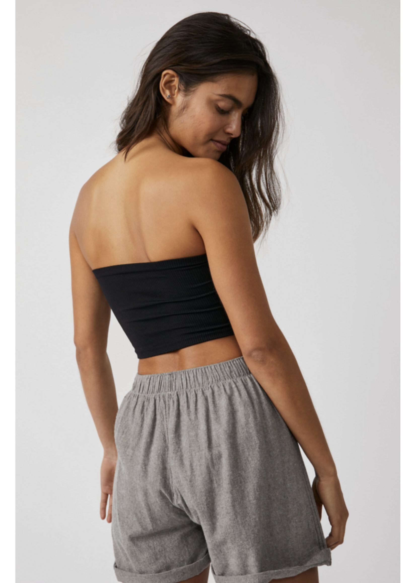 Free People Free People Amelia Tube Top - Black
