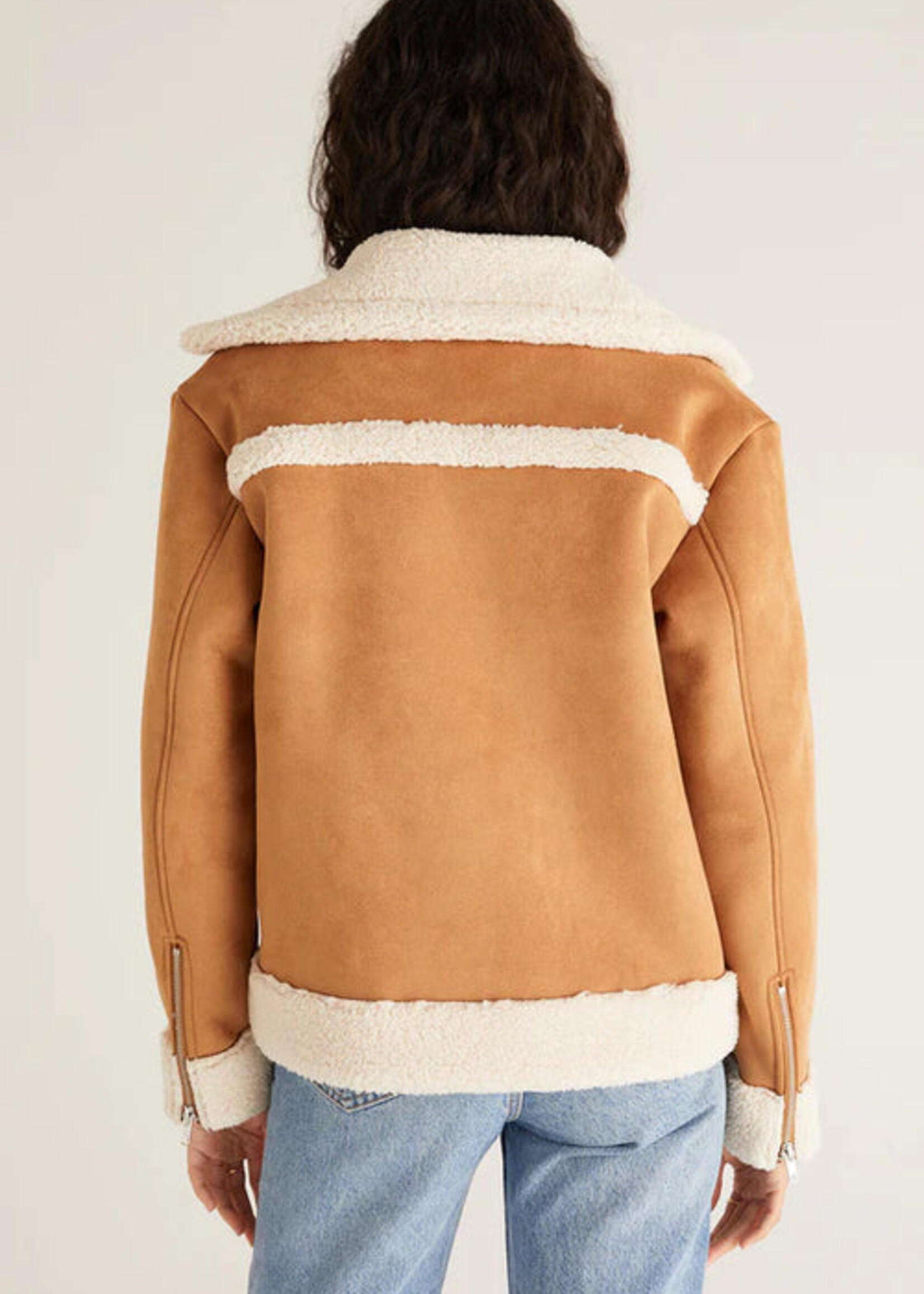 Z-Supply Z-Supply Veste En Imitation Daim Celeste - Camel