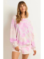 Z-Supply Z-Supply Lovers Only Tie Dye Sweatshirt - Cotton Candy