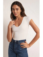 Z-Supply Z-Supply Lucia So Smooth Bodysuit - White