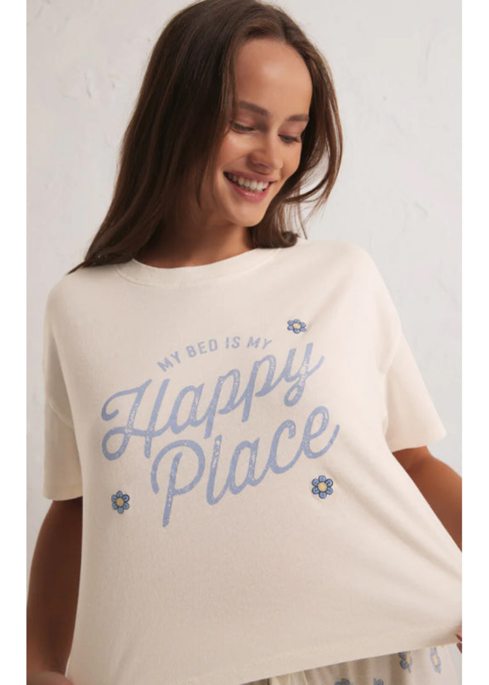 Z-Supply Z-Supply Happy Place Tee - Bone