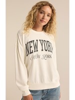 Z-Supply Z-Supply NY Sunday Sweatshirt - Sea Salt