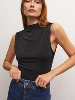 Z-Supply Z-Supply Libra Shine Jersey Top - Black