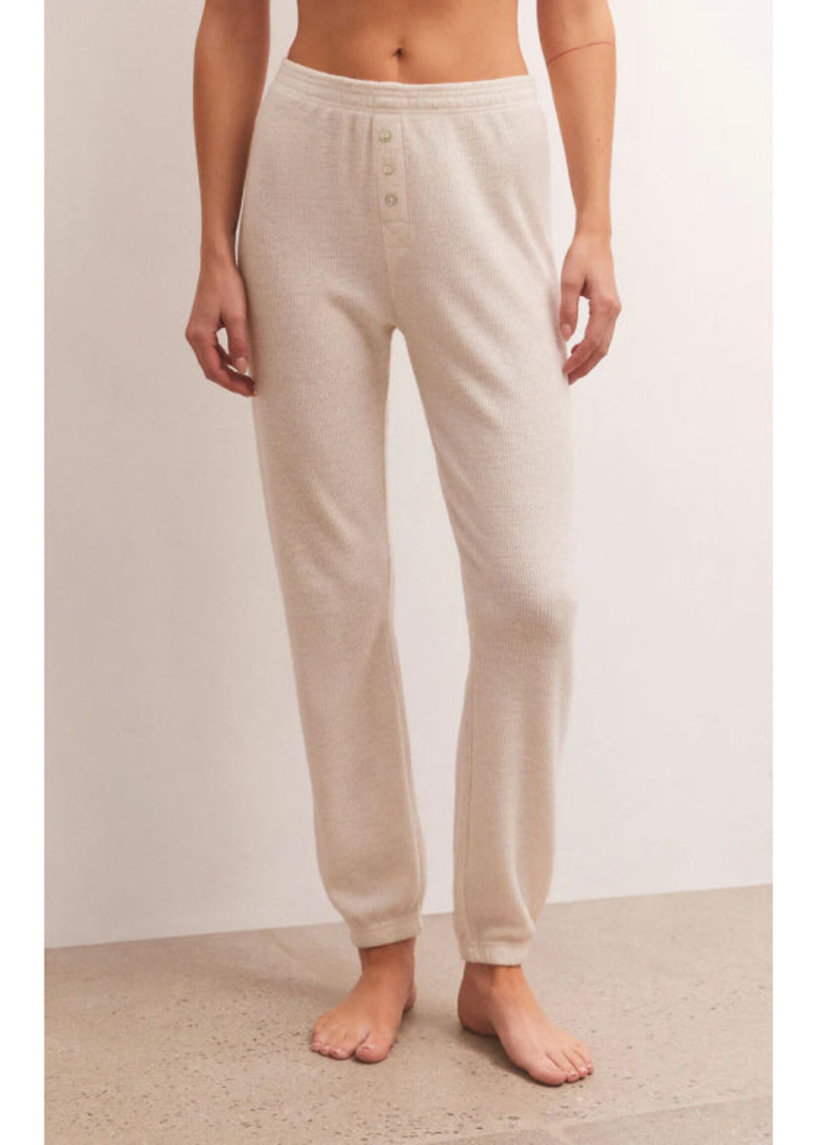 Z-Supply Z-Supply Cozy Days Thermal Jogger - Light Oatmeal