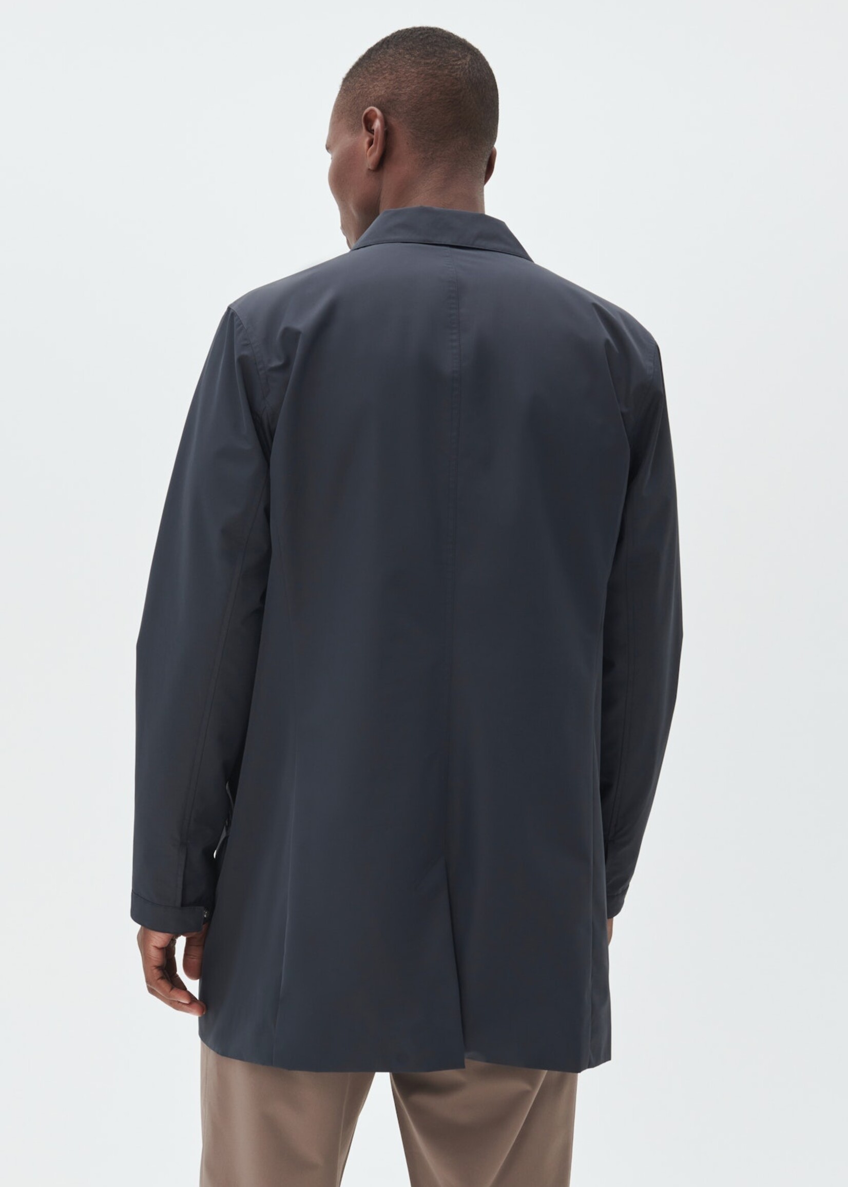 Matinique Matinique  Miles Rain Coat - Dark Navy