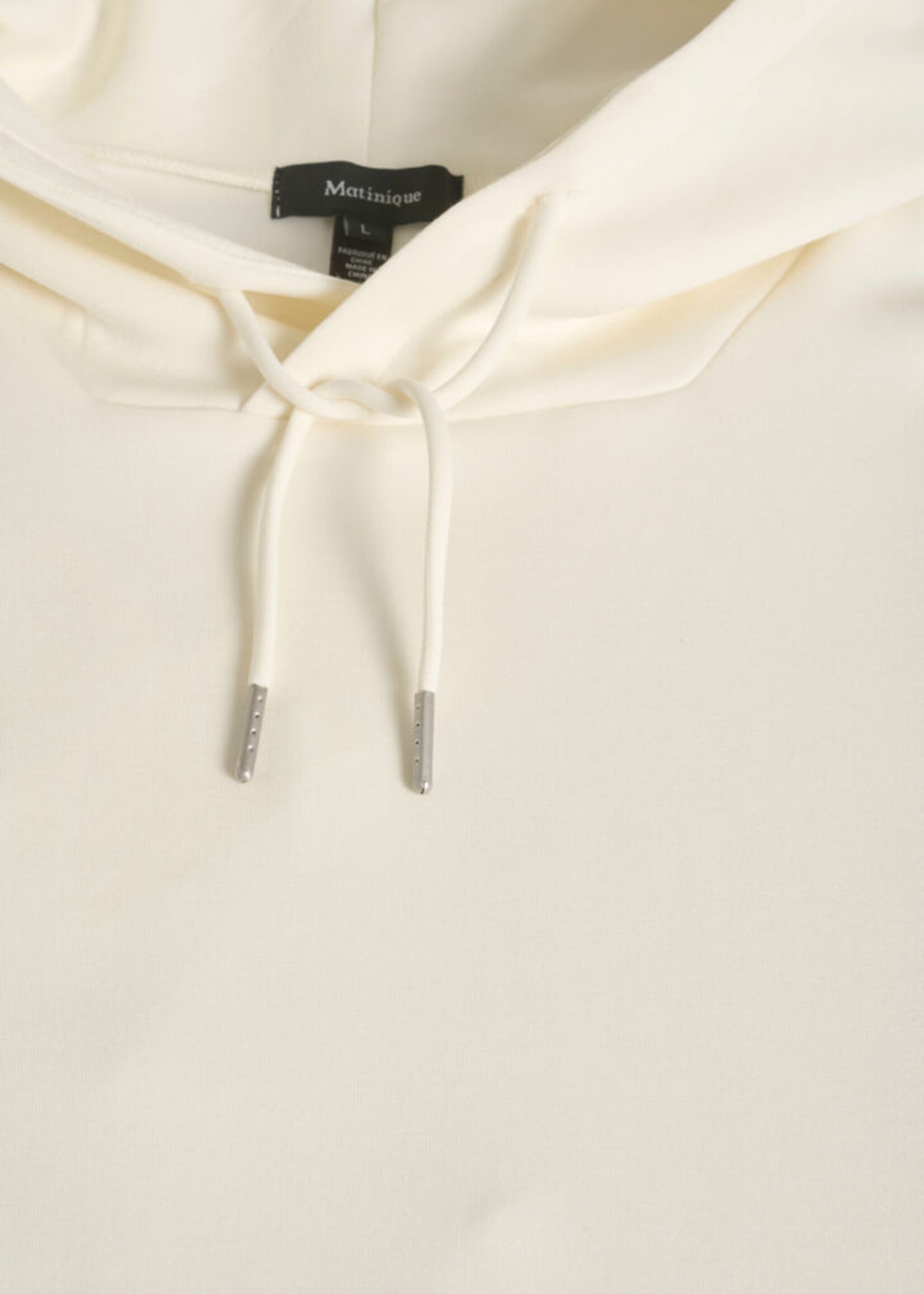 Matinique Matinique Teo Hoodie - Vanilla Ice