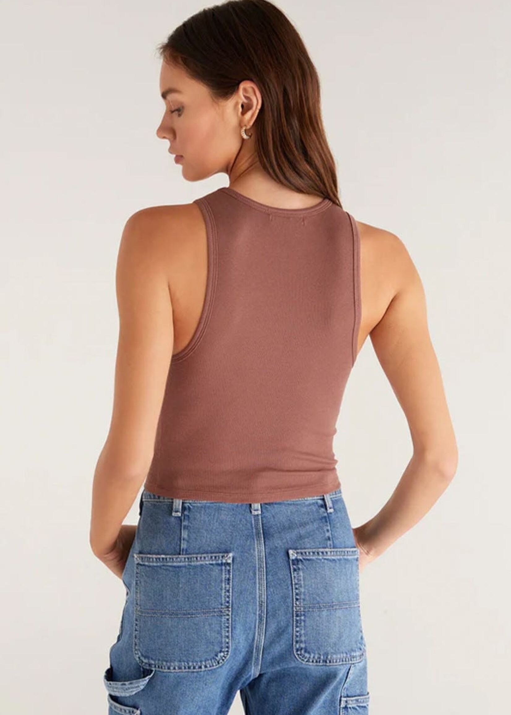 Z-Supply Z-Supply Tank Court Côtelé Hannah - Whipped Mocha