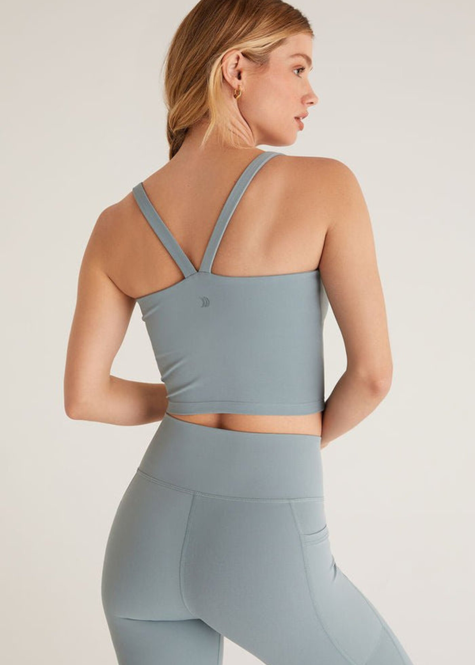 Z-Supply Z-Supply Motivate Cropped Tank - Sage
