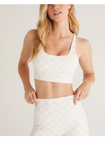 Z-Supply Z-Supply Check Mate Cropped Tank - Sandstone