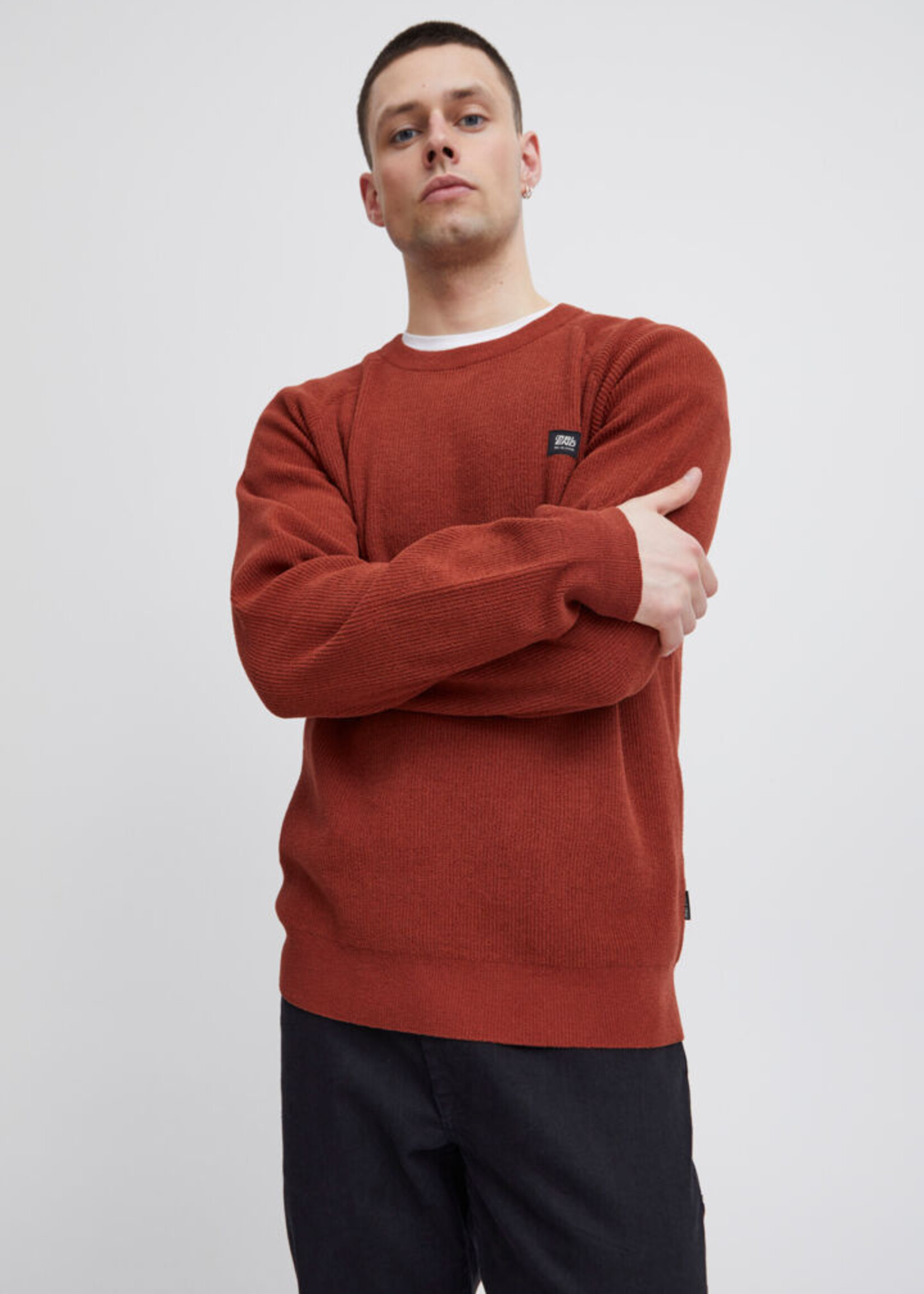 Blend Blend Knitted Pullover - Burnt Henna