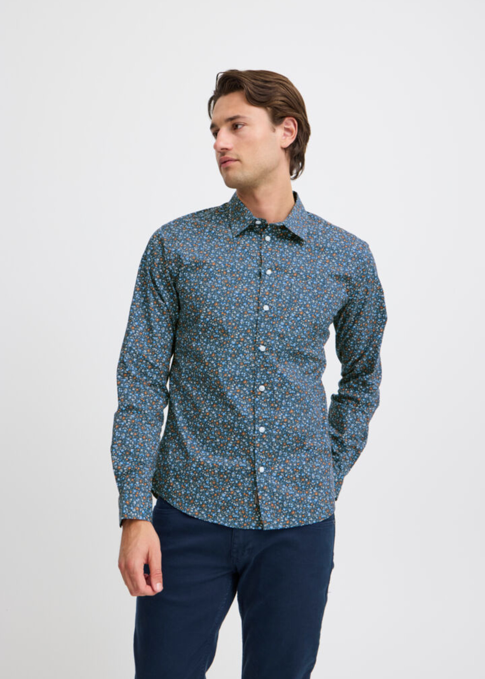 Blend Blend Chemise À Manches Longues - Dress Blues