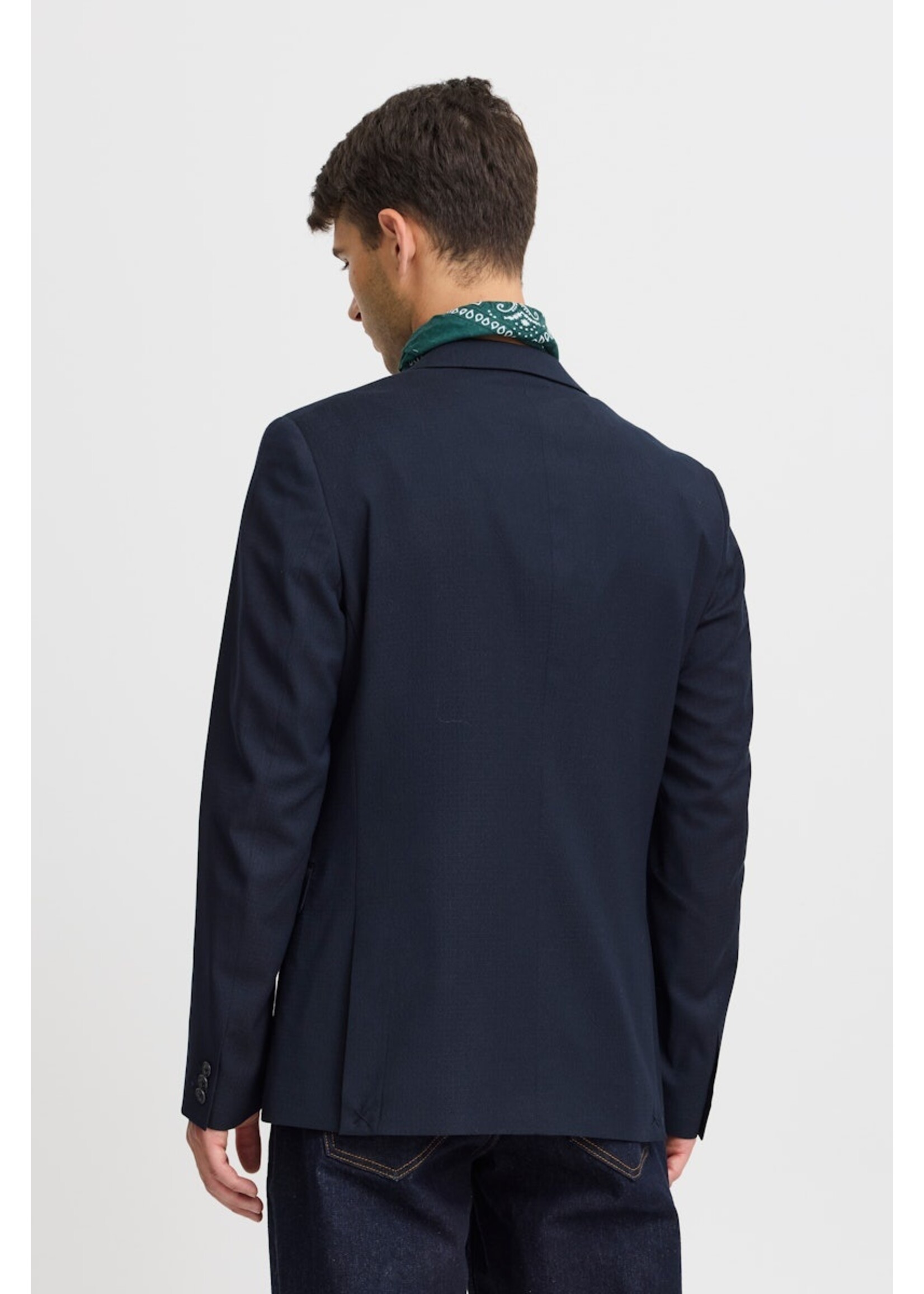 Casual Friday Casual Friday Boris Ribstop Blazer - Dark Navy
